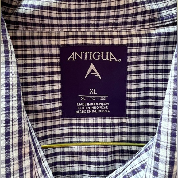 Antigua Clemson button down shirt - Picture 2 of 4